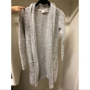 RD Style Heathered Gray Women's Cardigan